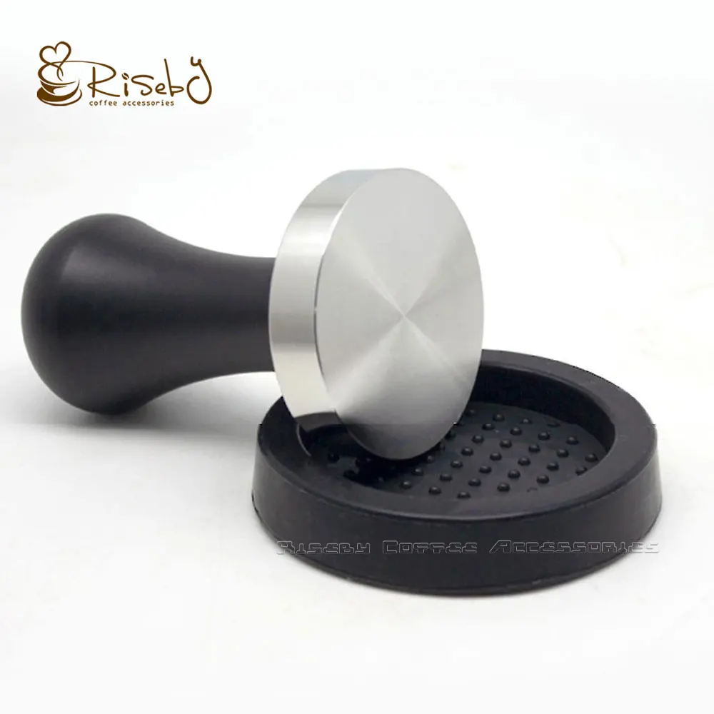 Flexible Silicone Coffee Powder Pad Beans Crushing Grinding Placemat Espresso Tamping Corner Mat Barista Tamper Pad for Cafe