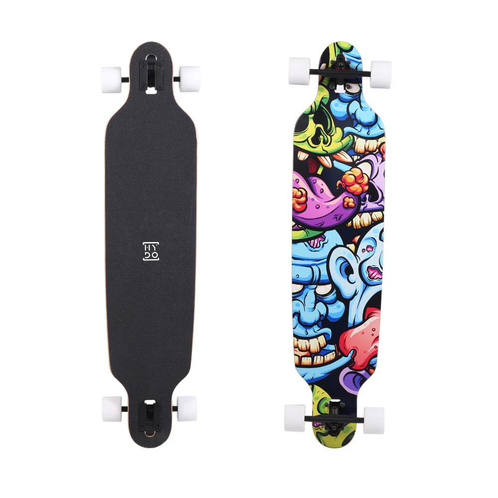 Hot Sell Longboard Bamboo Northeast Maple Wood Skateboard Complete Long Board Custom Longboard for Sale