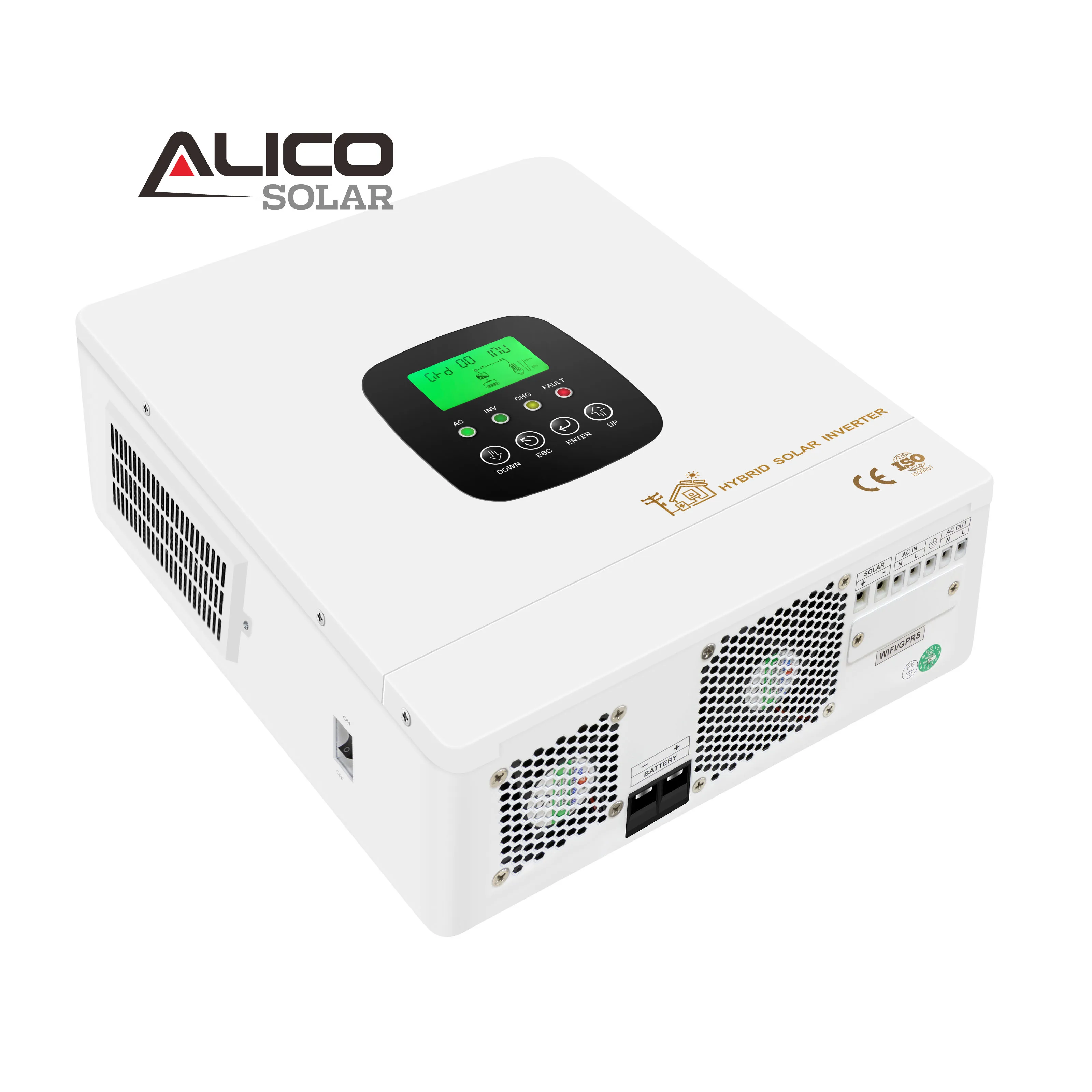 Onduleur Hybride Coupled single Phase 3.3Kw Inverter Of Grade 4.3Kw Grid Tied 6.3Kw