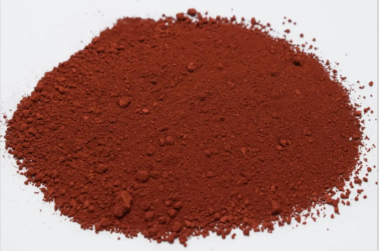 color pigment Iron oxide Red for concrete, terrace brick terrazo
