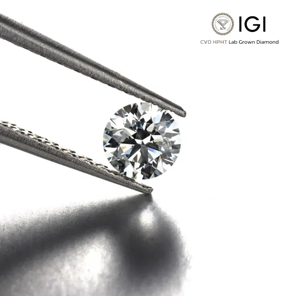 Lab Created VVS VS1 0.5CT 0.8CT 1CT 1.5CT 2CT 3CT 4CT 5CT 6CT HPHT CVD Synthetic IGI GIA Certified Lab Grown Diamond