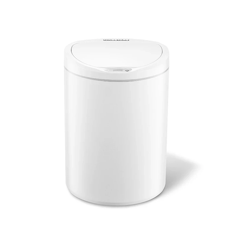 NINESTARS Waterproof Smart Induction Trash Can 10L Large Capacity Automatic Sensor Rubbish Bin