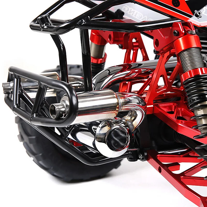 ROVAN BAHA5TS MAX 1 5 Petrol Fuel 2 Stroke Large 2.4G Aluminum CNC Metal EXT Off Road RC Truck 45CC Nitro Hobby Vehicle Toy