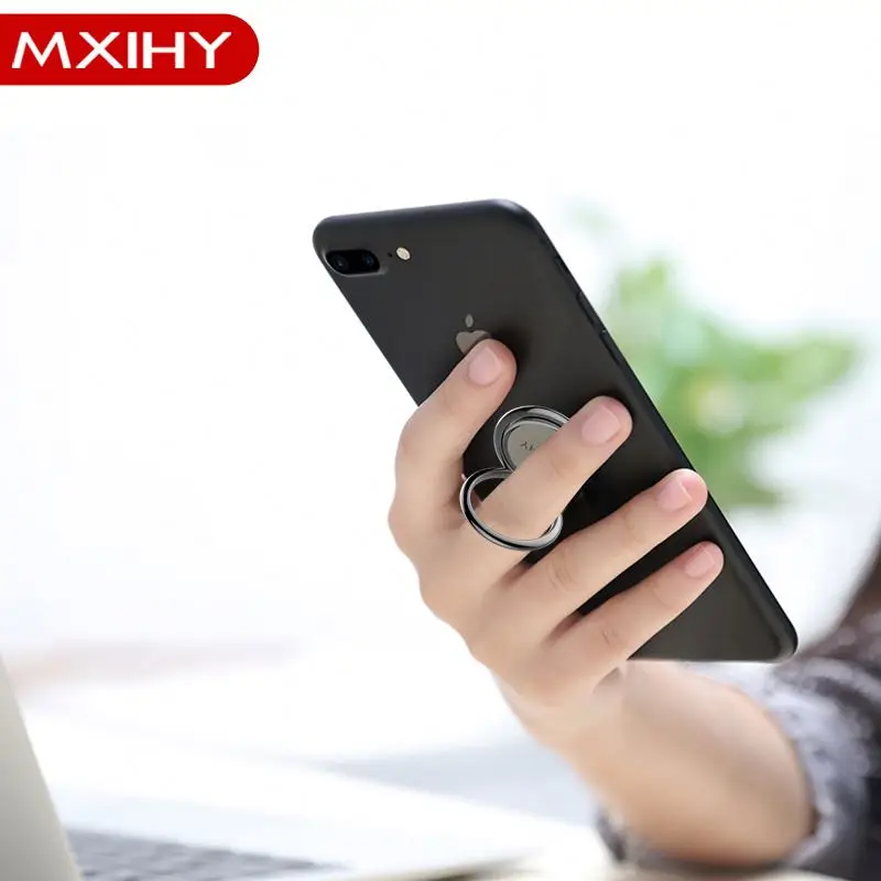 Phone Custom Metal Finger Ring Holder For Mobile Phone Ring Stent Holder Ring