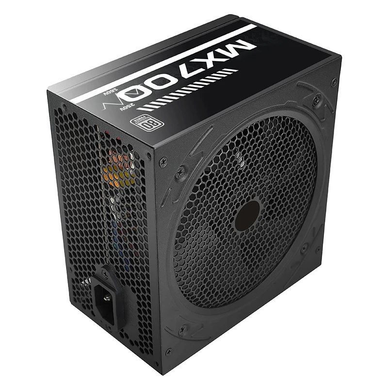 Блок питания APFC для компьютера GPU/CPU/HDD игровой светодиодный RGB-вентилятор OEM-сервер ATX 150-264 в 500 Вт 600 700 800 активные телефоны