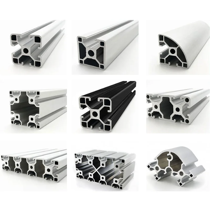 Maytec System 40 series aluminum extrusions / European standard aluminium profile system