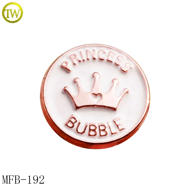 China supplier golden metal 4 holes button sewing shank buttons for coats