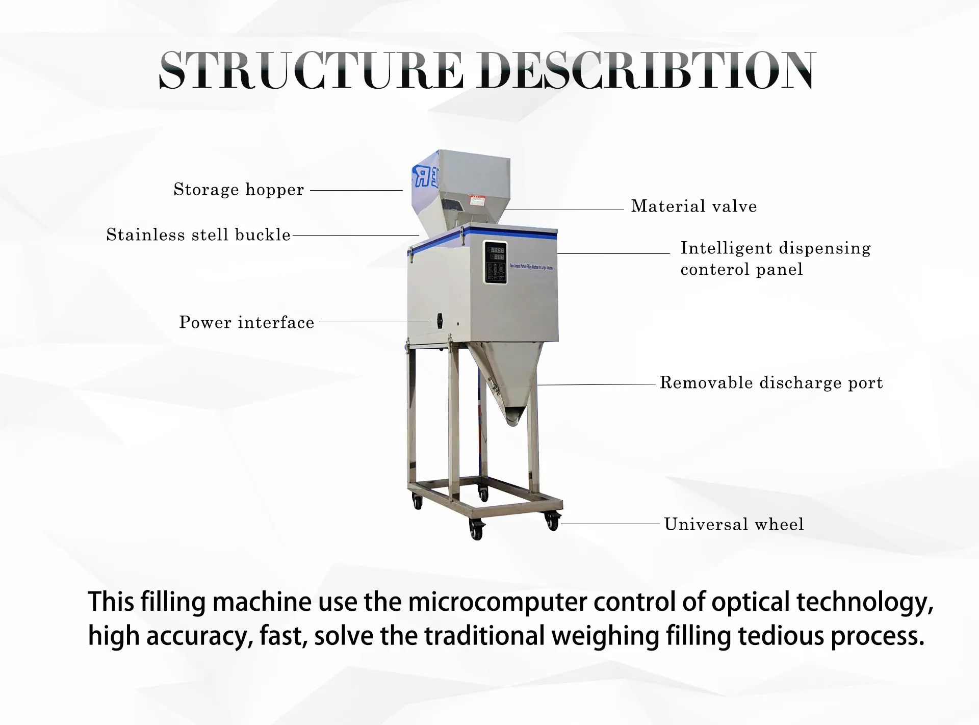 Tablet packing multi-function packaging machines for coffe weigh and fill coffee bean large filling machine