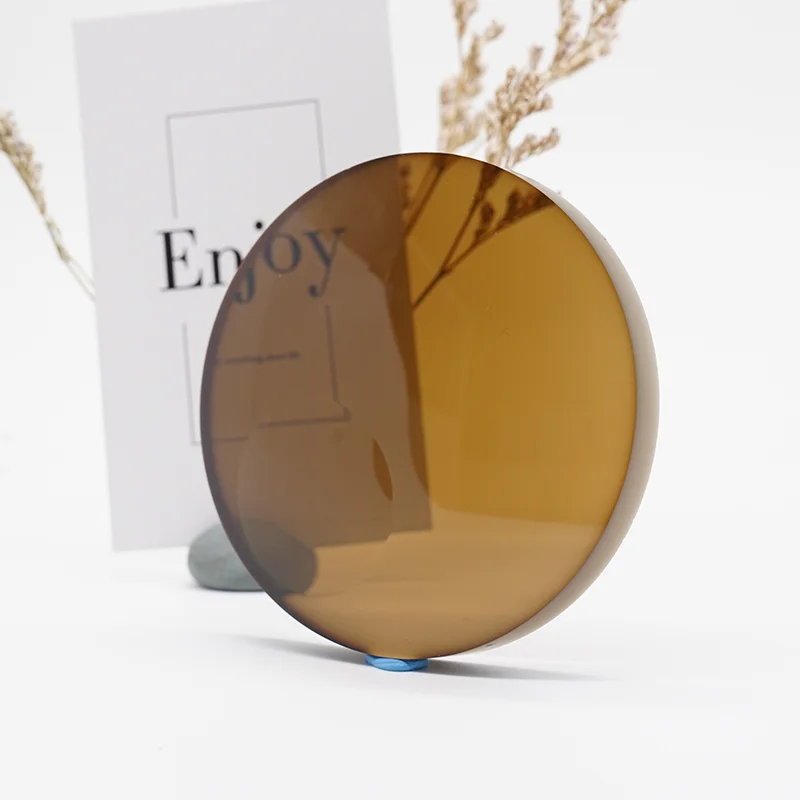 maat 1.60(MR-8) SF CB photo brown semi finish single vision lenses
