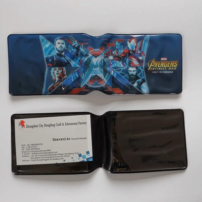 Pvc id card holder clear soft plastic id card holders/ print cheap pvc id card holder