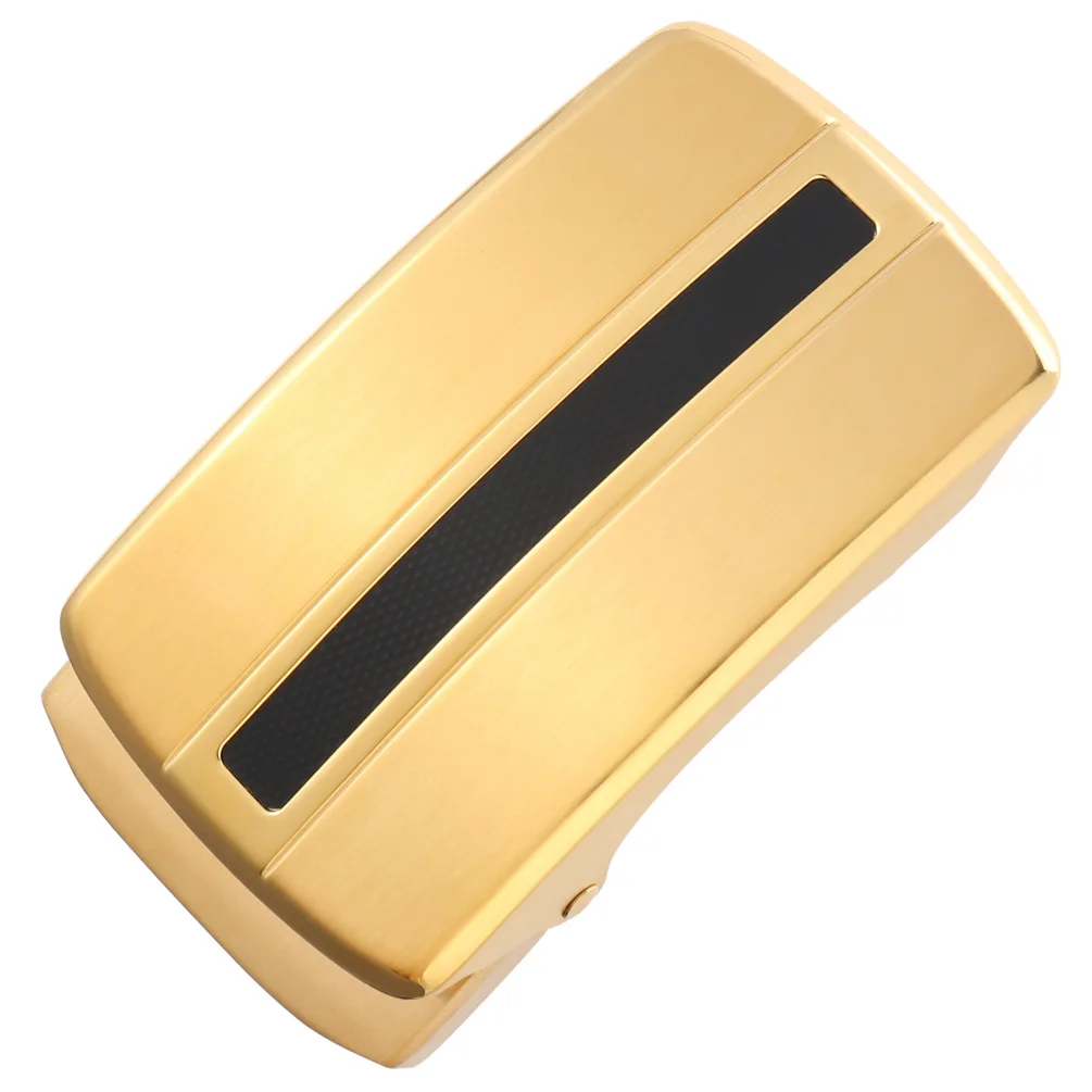 High quality automatic denim with solid brass buckle