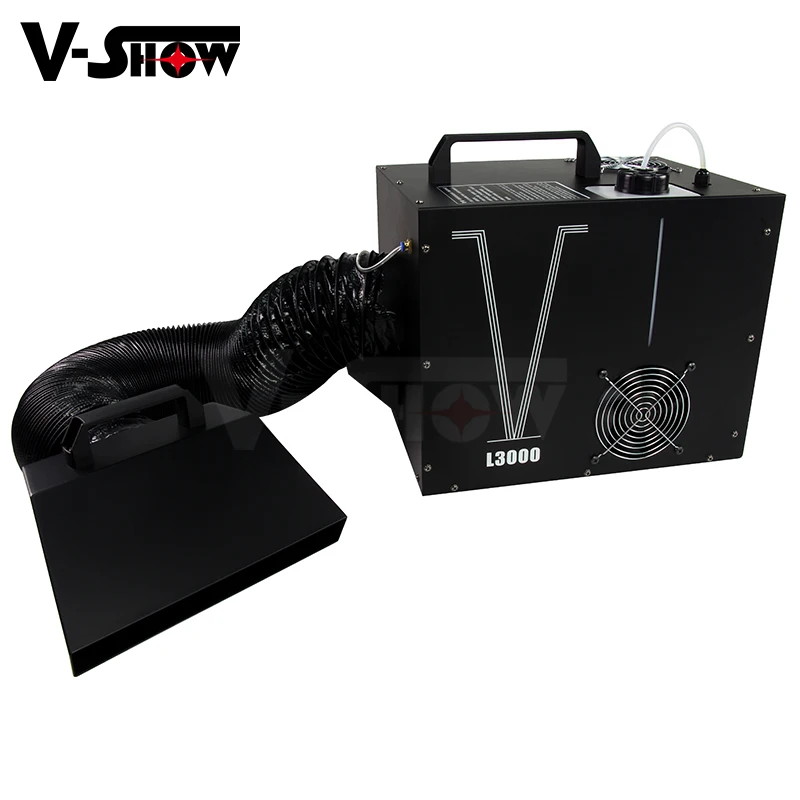 V-Show 1pc Mini 3000W Low Lying Water Fog Machine Ground Smoke Machine For Wedding Party Theater