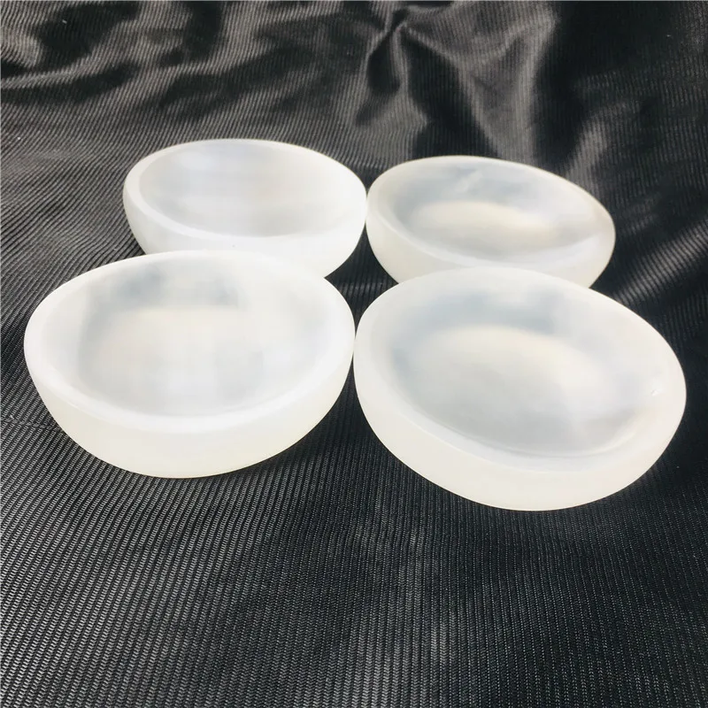 Wholesale High Quality Crystal Selenite Bowl Stone Ashtray Crystal Bowl Crystal