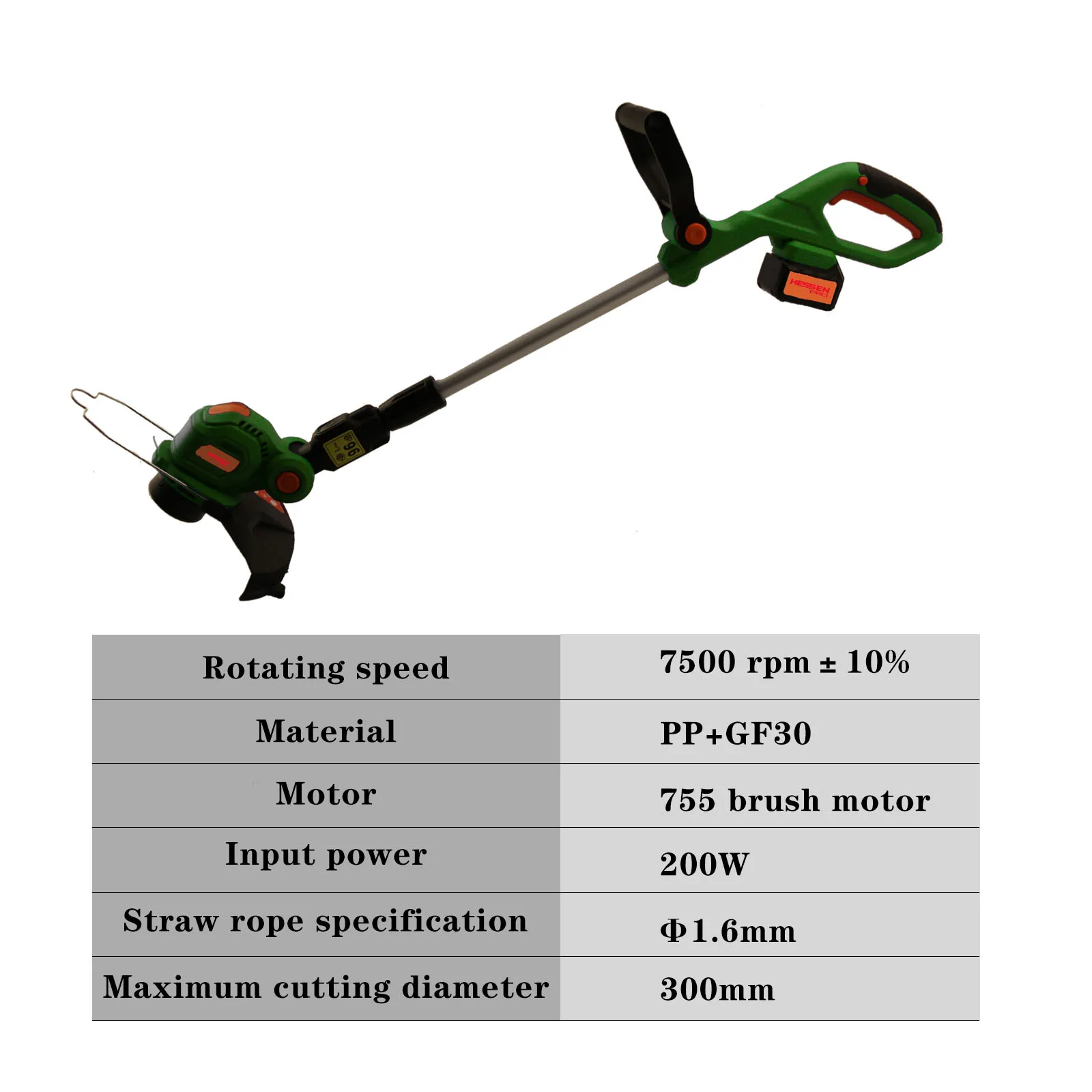 HCBC8602 New arrival 52cc cordless brush cutter