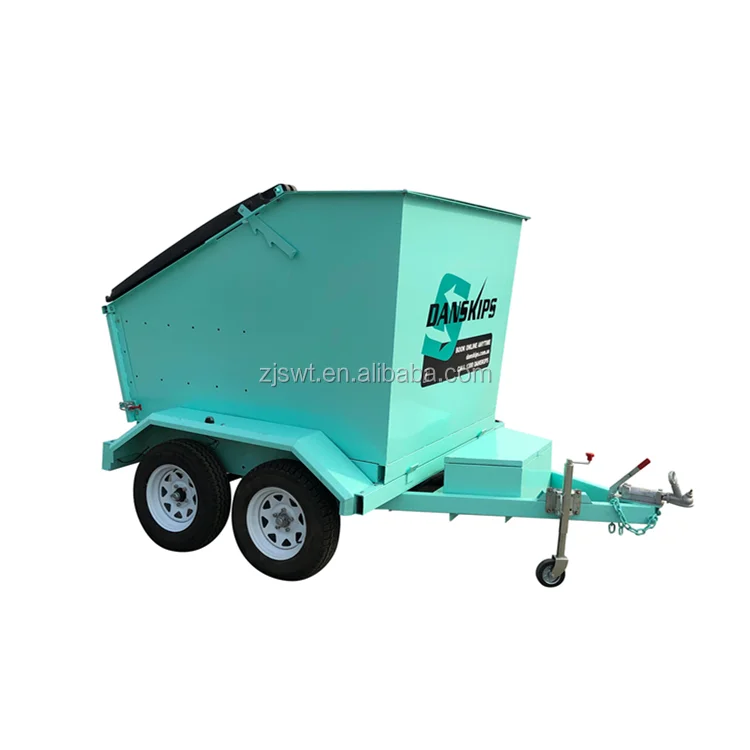 Hydraulic Bins Tipper Bin Trailers Mini-Dumpster