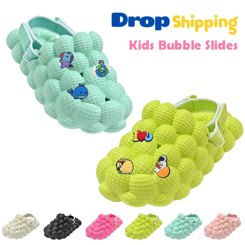 TikTok Hot Pillow Cloud Men  Outdoor  Massage casual lychee bubble shoes summer women beach slides slipper sandals 2023