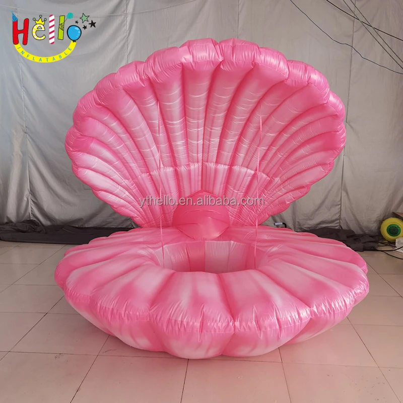 Inflatable Shell Inflatable Seashell Inflatable Clam Shell with LED Light
