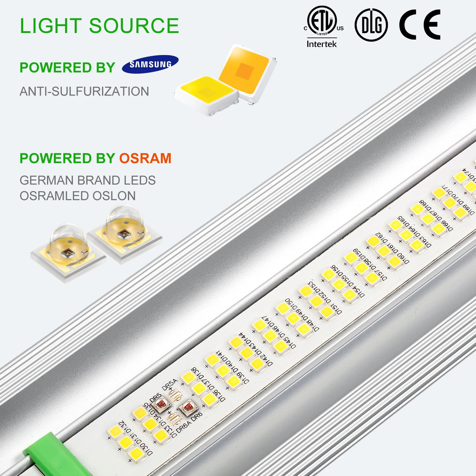 Светодиодные фитолампы QUAL LM301B LM301H полного спектра для выращивания овощей и цветов, 400 Вт