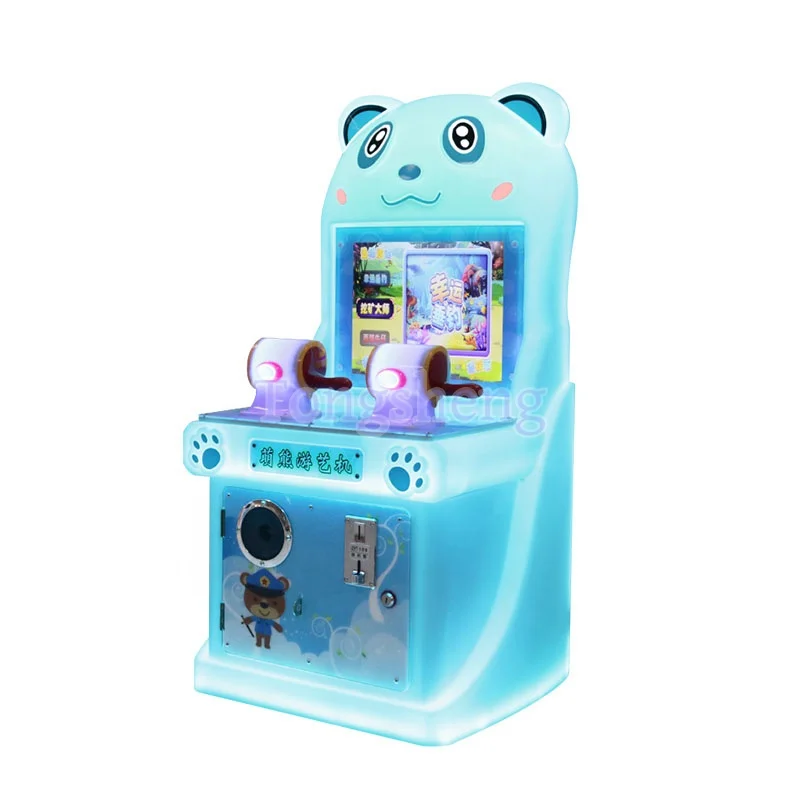 Kids Rides Game Machines Kids Pusher Arcade Shooting Gun Game Machine Mini Arcade Machine Games