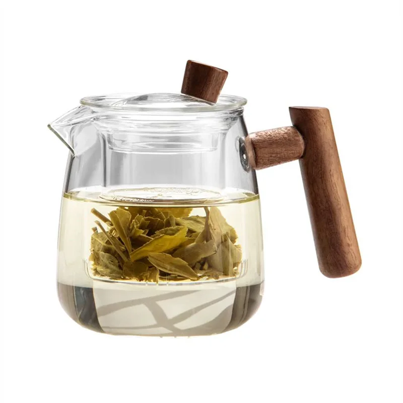 Online top selling Borosilicate Glass Tea pot tea pot set /teapot glass tea set/ new design tea sets with teapot