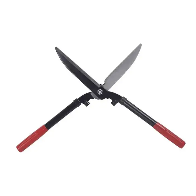 Hardware garden tools  agricultural greening and sanitation  black steel pipes  red handle fence  Manual tools