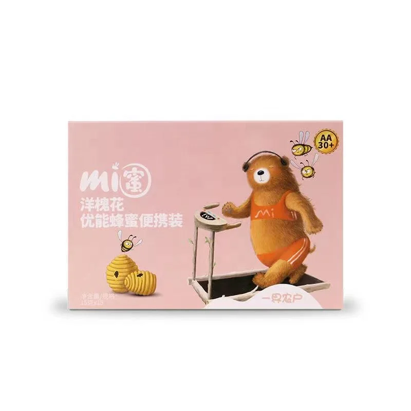 Premium Brand available 100% Organic Honey Product 15g sachet box