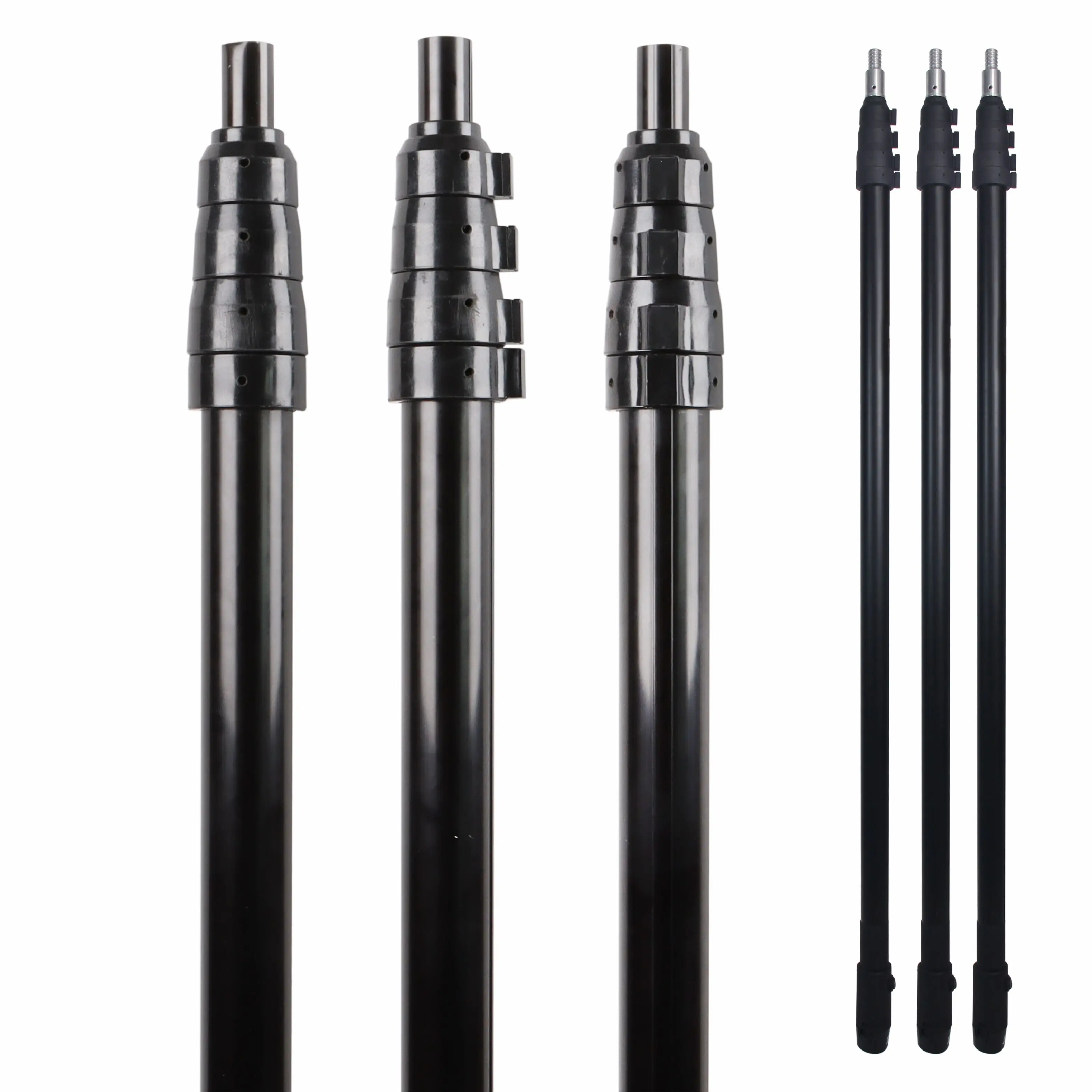 Jolech 5.5m electric flag lifting pole 12v automatic high raise telescopic pole