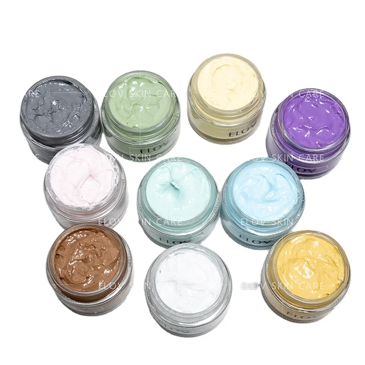 New Type Facial Mud Mask Organic Plant Extract Deep Cleansing Oil Control Salon Moisturizing Firming Acne Treatment For Unisex