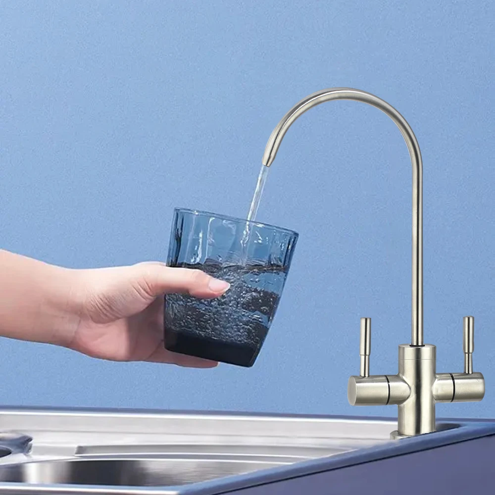 Stainless Steel Filter Tap Drinking Water Faucet Accessories Reverse Osmosis Ro Water Faucet