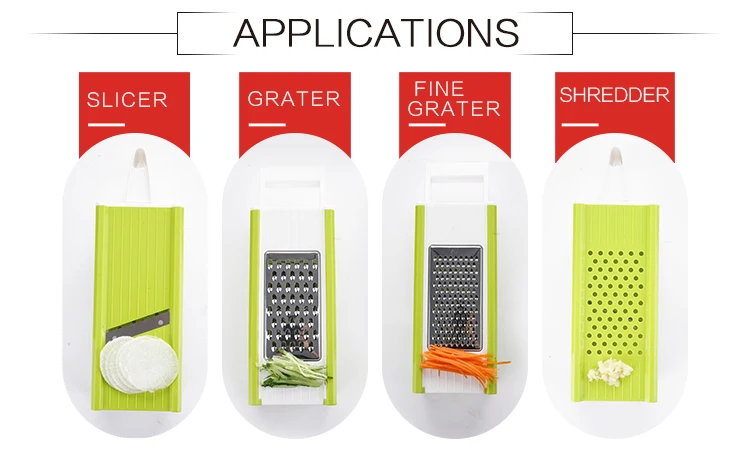 2023 Hot Sale 5 In 1 Kitchen Gadgets Plastic Multifunctional Onion Potato Fruit Vegetable Slicer Cutter Chopper Grater