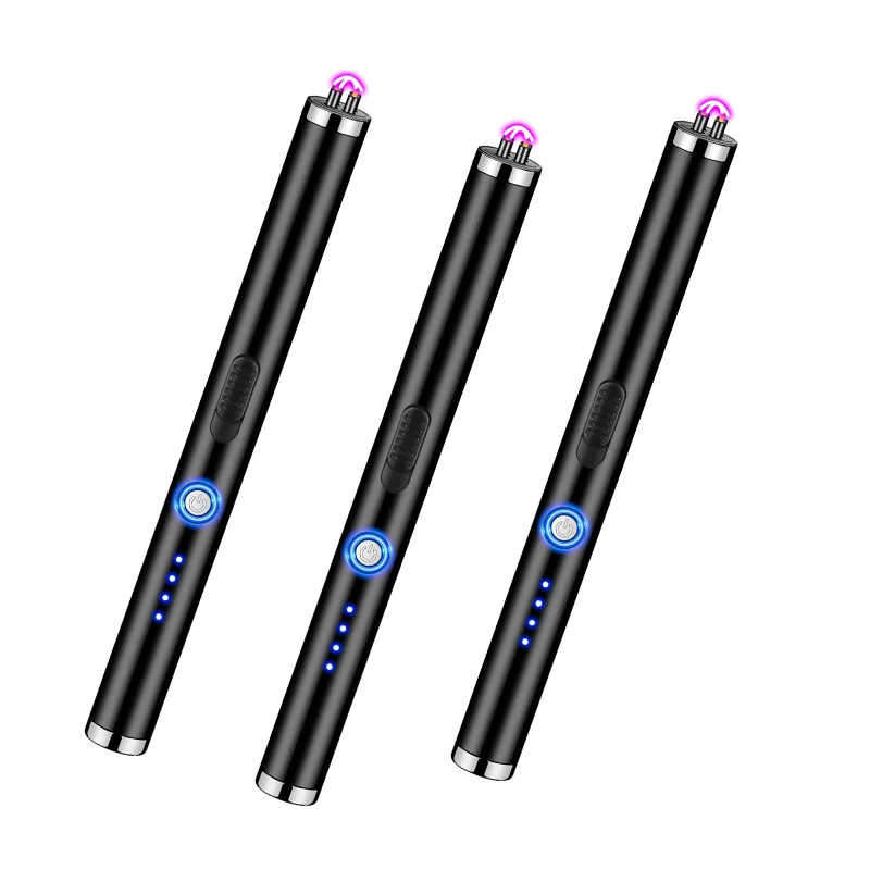 Luxury Double Arc Electric Kitchen And Candle Lighter Usb Rechargeable Lighter For Candle Ignition