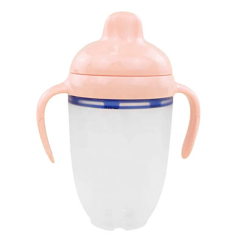 Newest BPA Free Food Grade Nursing Silicone Baby Drinking Cup Learning Bottle With Straw Other Baby Feeding Products