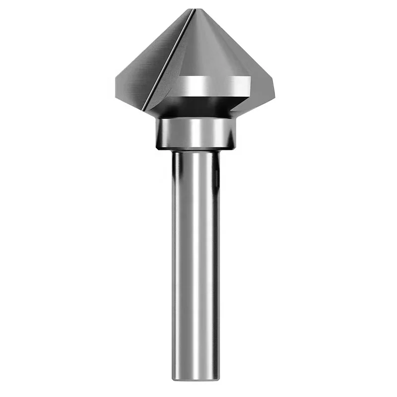 Factory High Quality HSSE-Uncoated 60 degree 3F Chamfer Cutter