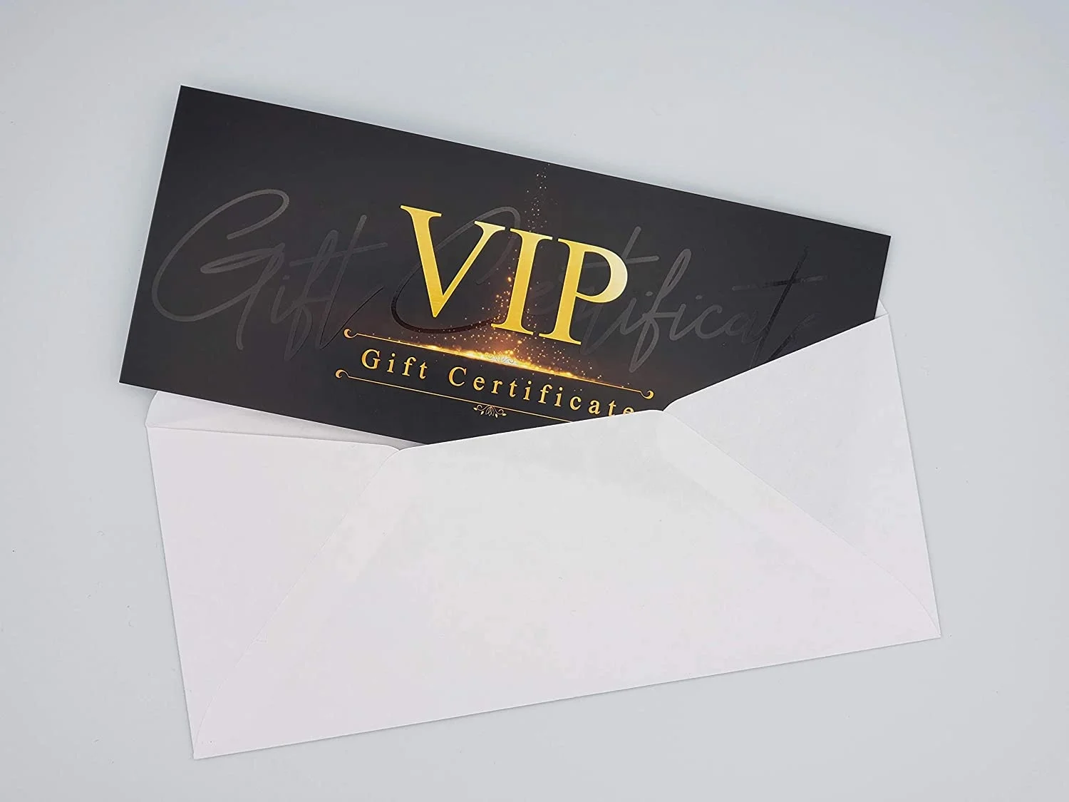Blank Gift Certificate Custom Printing Cash Coupon Card Gift Voucher for Business