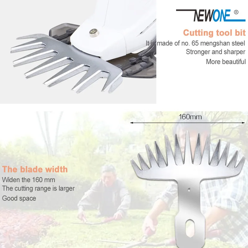 20V Cordless Weed Trimmer Grass Zip Trim Cutter Garden Edger Lawn Strimmer Hedge Cutter Pruning Garden Tools 2000mAh Li-ion