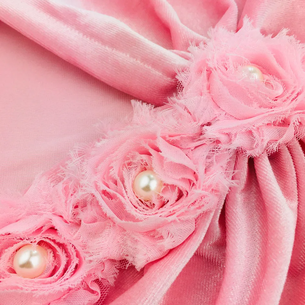 Wholesale big bow knot waffle fabric baby turban headband for mother and me baby fall hats hair accessories