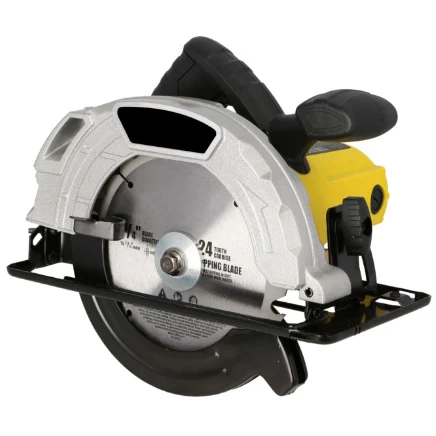 high power 1200W  185mm circular saw machine  with steel base  spindle lock