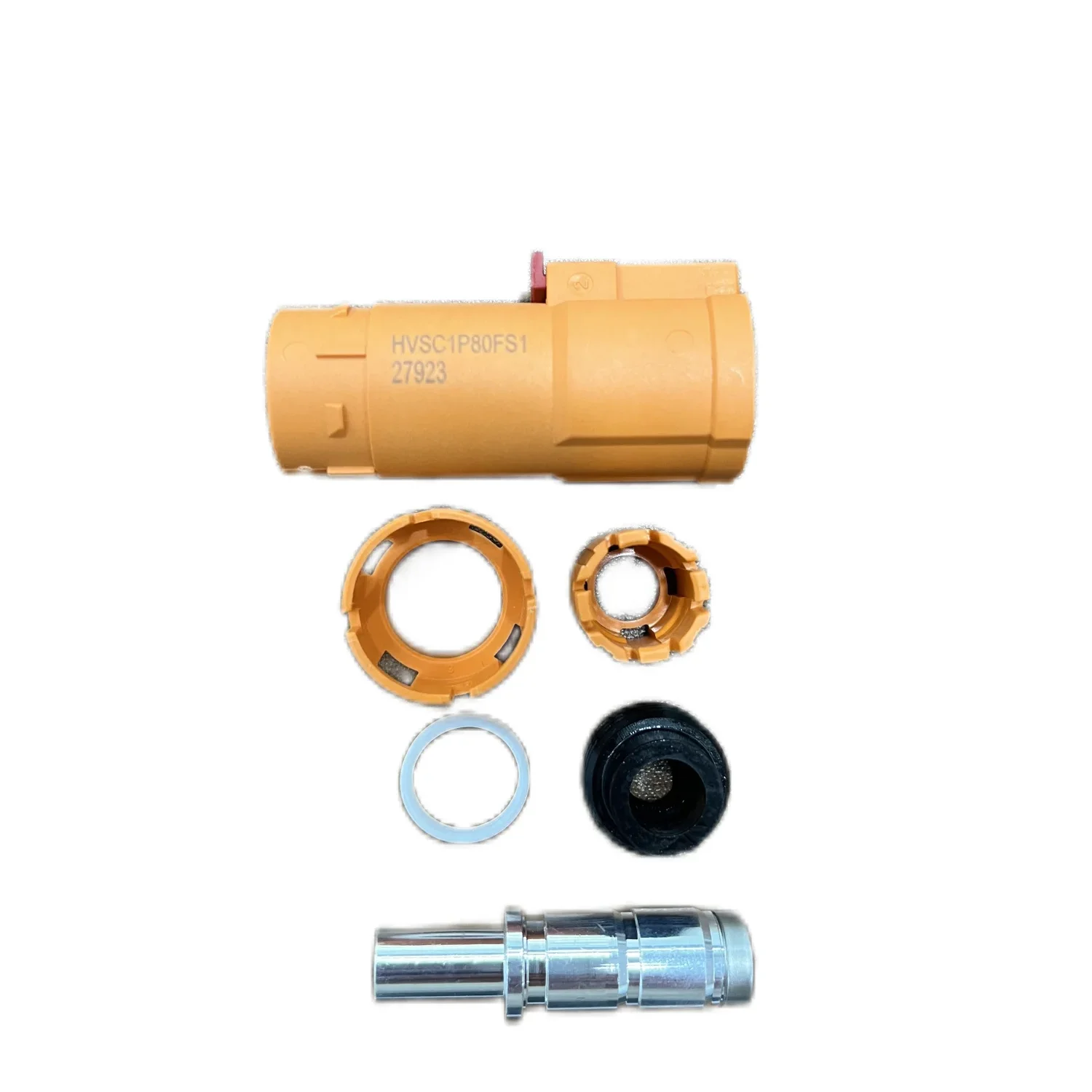 High Quality 120A 6mm Battery Cable Plug 1 Pin Ev Battery Connector Energy Storage Battery Connector HV connector