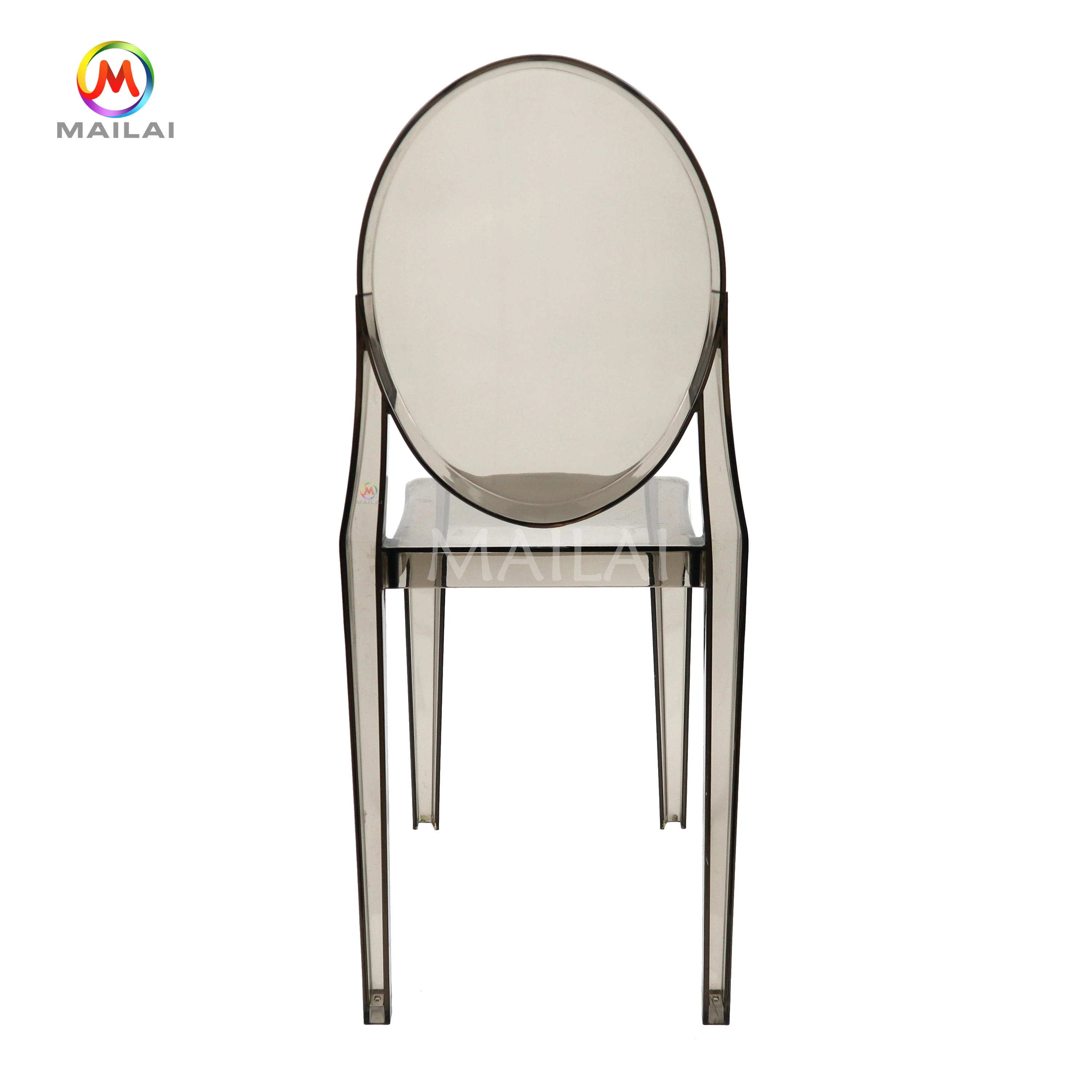 Wedding Garden Restaurant Dining Chair PC Polycarbonate Resin Plastic Chair Ghost Wedding Chair For Party Decoration