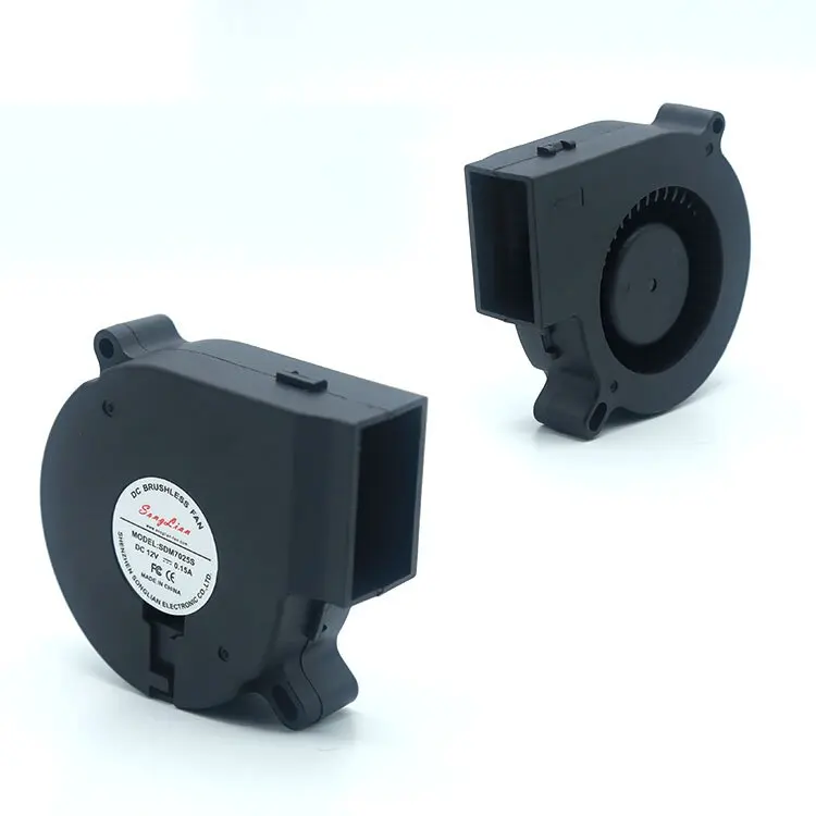 DC Brushless Motor 3000rpm Centrifugal Fan Printer Electric Blower 7525