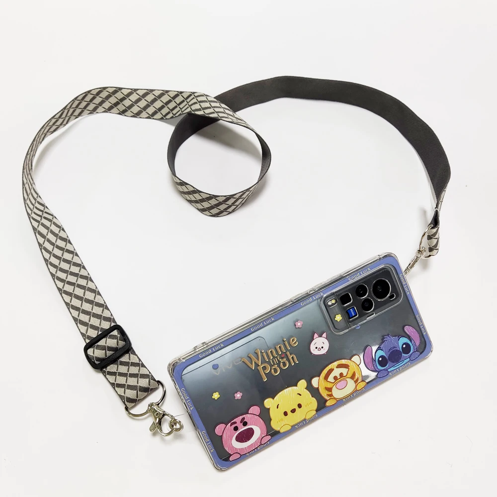 Модный и простой коричневый Чехол для мобильного телефона из полиэстера с одним плечевым ремнем ремешки