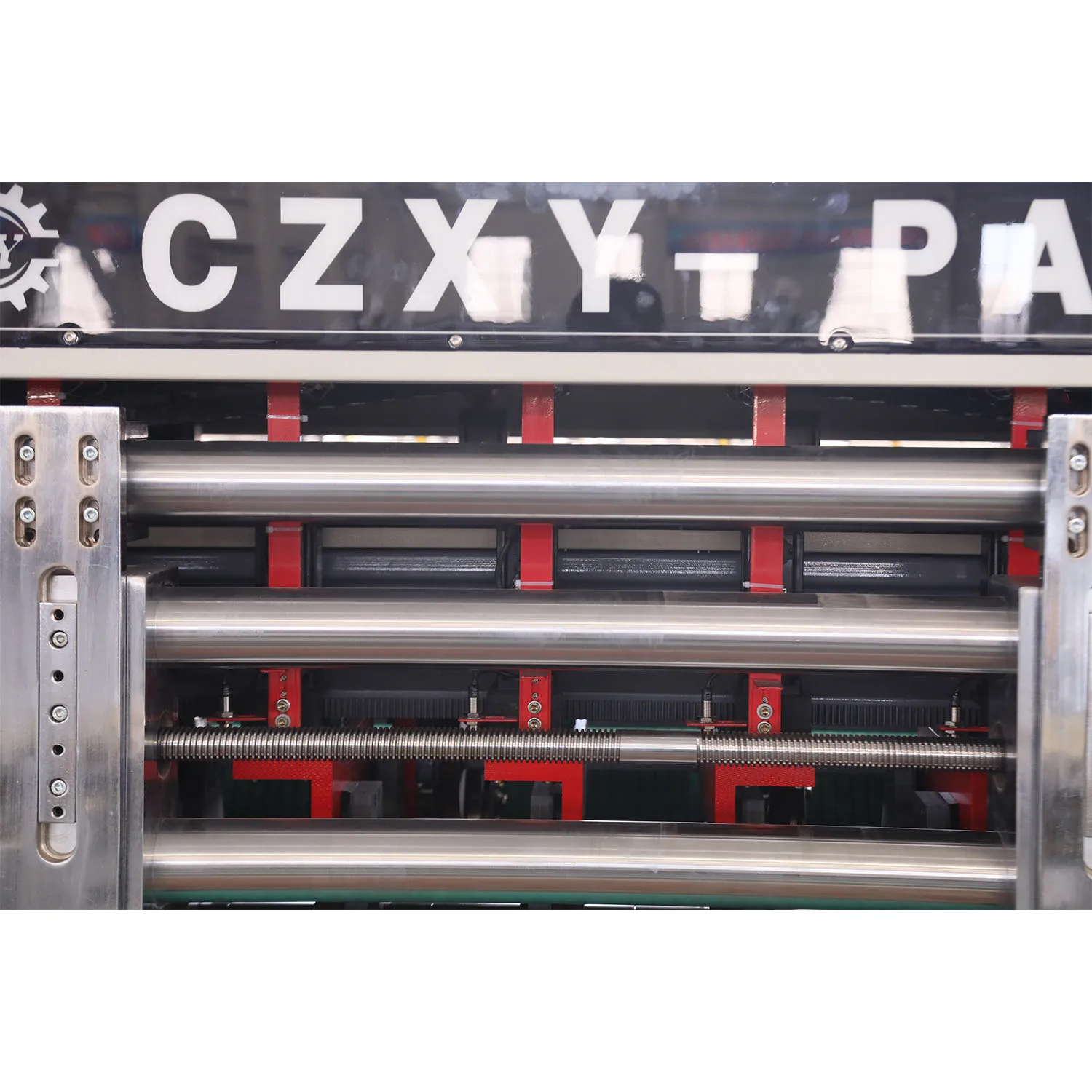120m/min 150m/min Thin Blade Slitter Scorer Machine High Speed for Corrugated Production Line