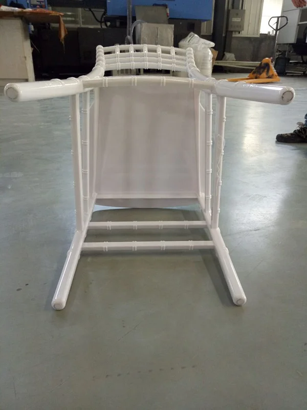 Wholesale Stackable PP Plastic Chairs Wedding rental Party Chairs White For Sale Tiffany Resin Banquet Chiavari Acrylic Chair