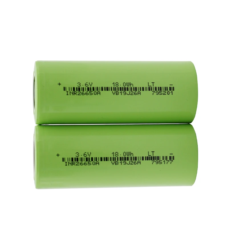 Литий-ионный аккумулятор для фонарика 26650 5000mAh 3,6 V