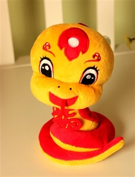 Simulation Snake Doll Plush Toy Python Doll Small Snake Doll Cute Large Zodiac Snake Wholesale