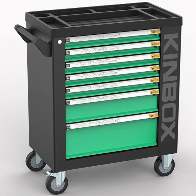 KINBOX 2022 High Reliability Professional Tools Storage Box Cabinet Trolley