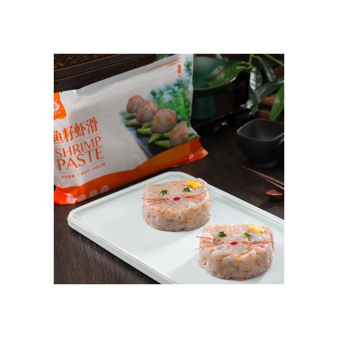 
Professional Manufacture Cheap Tahini Thai Shrimp Paste Wet Food for Cat with Fish Seeds 