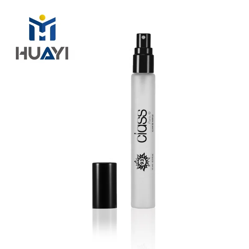 10 ml perfume spray atomiser glass vial screw frosted glass cosmetics vials