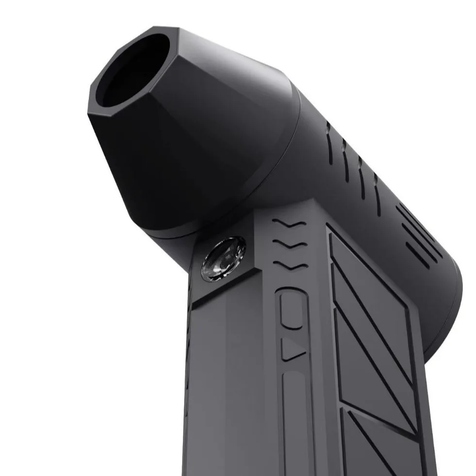 110000RPM Handheld Brushless Violent Fan Turbo Fan Blowing Machine Small Dust Collector with lights