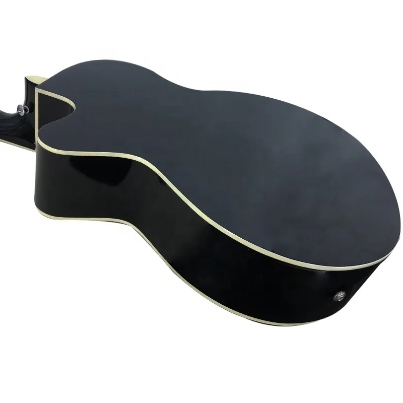 Wholesale cheap price Small size 38 Inch various Colour All Lindenwood Electric acoustic guitar for learner and starter